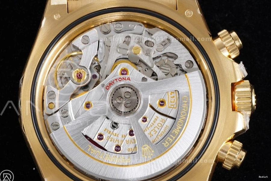 YG 1:1 V2 VSF Oysterflex Edition 126518 Best Dial (Weighted) Black Strap on Daytona VS4131 1205